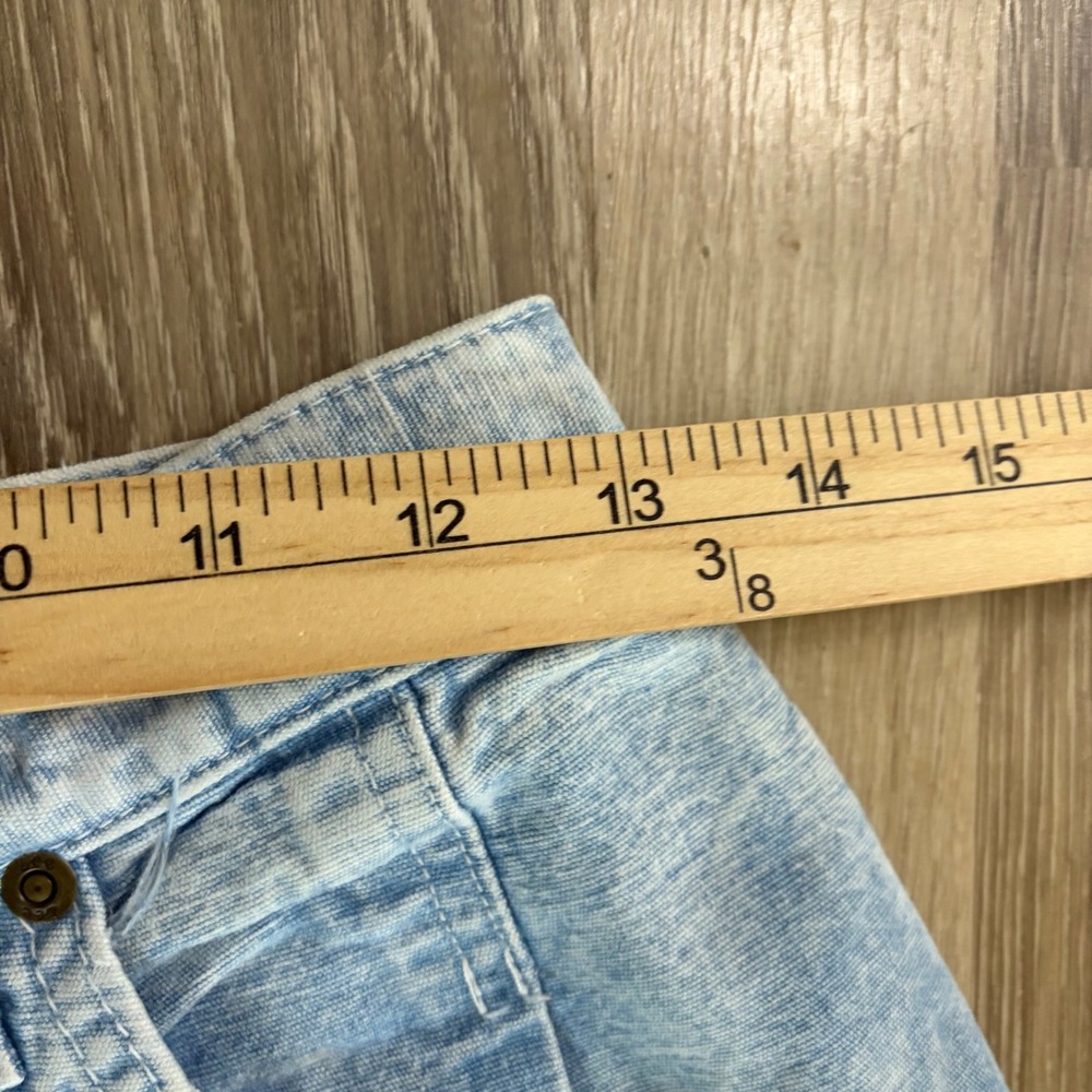 Vintage 80s Lee High Waisted Mom Jeans 12 (26x30)‎ Acid Wash Pleated Tapered USA - Picture 7 of 11